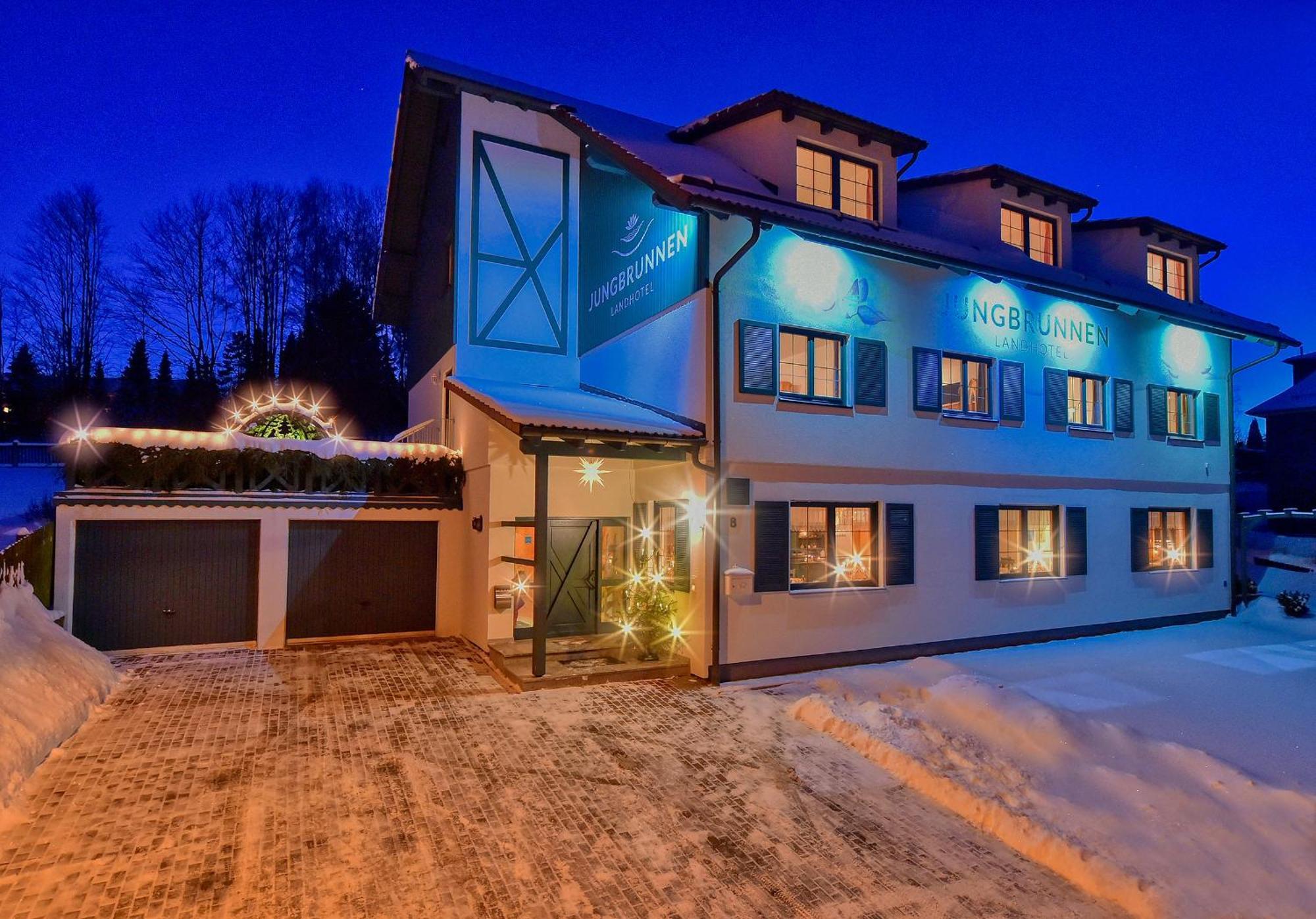 Landhotel Jungbrunnen Bad Brambach Exterior photo